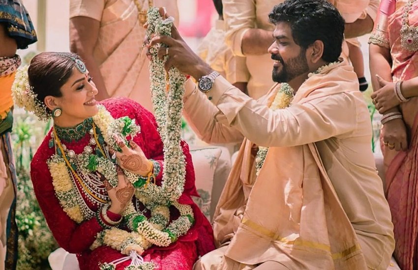 शादी की इन तस्वीरों को विग्नेश और नयनतारा ने फैंस के साथ शेय़र किया है।