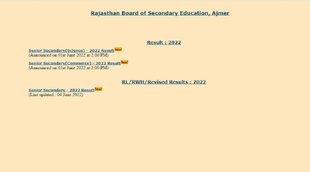 RBSE Board 12th Arts Result 2022। Rajasthan Board 12th Result 2022। RBSE Rajasthan Board 12th Result 2022