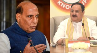 Rajnath Singh,JP Nadda