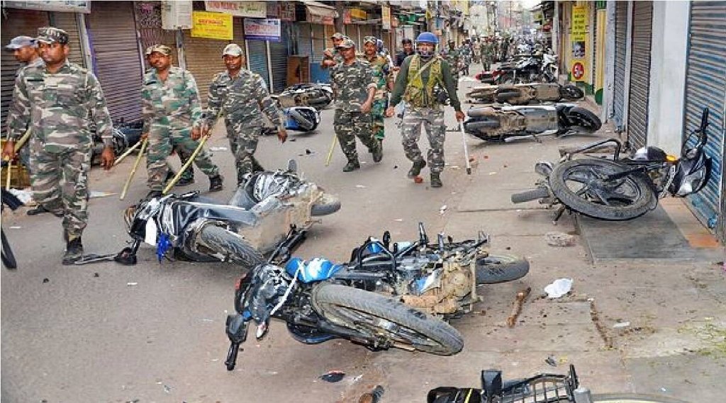 Ranchi | Police | Violence FIR