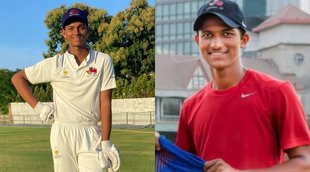 Ranji Trophy Yashasvi Jaiswal Arman Jaffer MUM vs UP