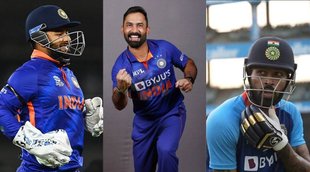 Rishabh Pant dinesh Karthik Hardik Pandya INDIA vs SOUTH AFRICA