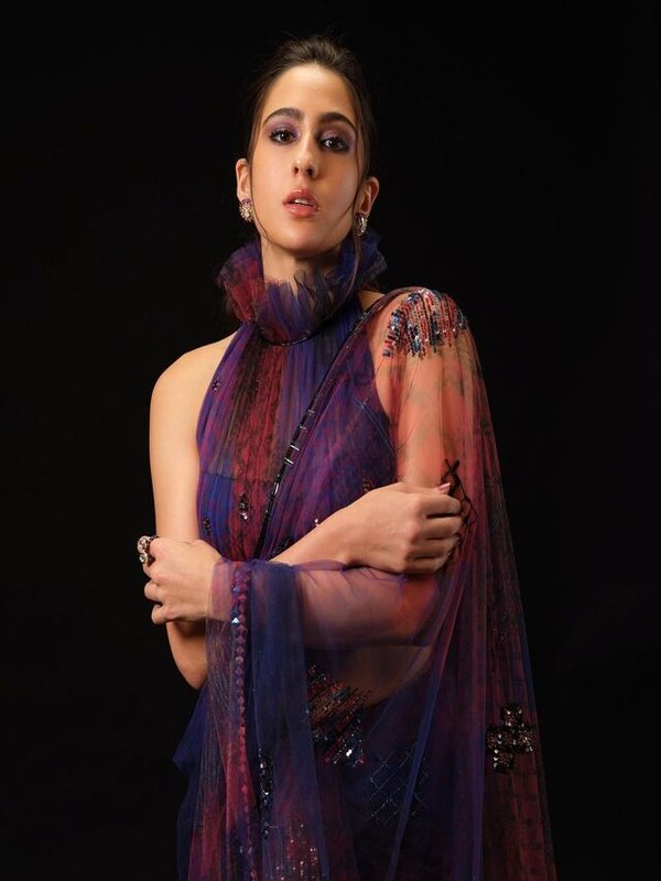 SARA ALI KHAN IN SAREE LOOK