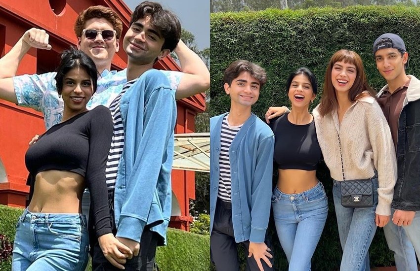 इन स्टारकिड्स की यह डेब्यू फिल्म अगले साल रिलीज होगी। फिलहाल इसकी शूटिंग चल रही है। (All Photos: Suhana Khan Instagram)