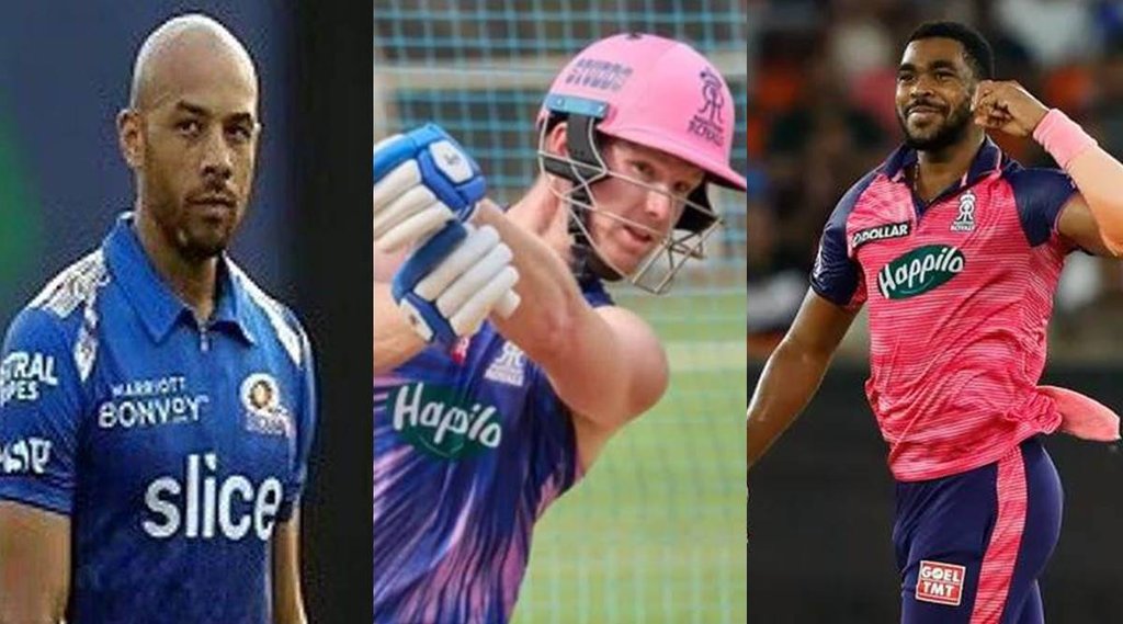 T20 Blast 2022 James Neesham Tymal Mills Obed McCoy IPL 2022 MI RR Mumbai Indians Rajasthan Royals