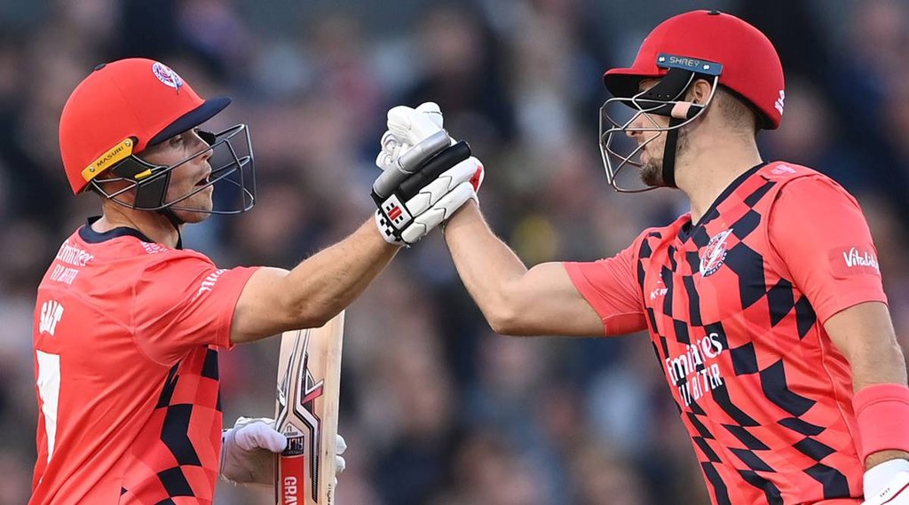 T20 Blast 2022 Liam Livingstone Lancashire Derbyshire Emirates Old Trafford Manchester