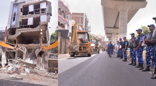 KDA demolishes illegal construction