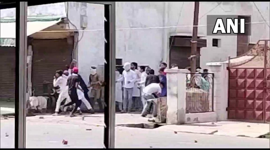 Violence after friday prayer