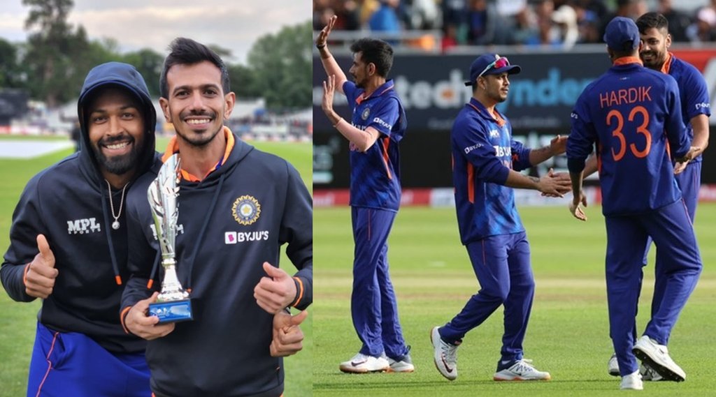 Yuzvendra Chahal Hardik Pandya India vs Ireland IND vs IRE Yuzvendra Chahal Cold