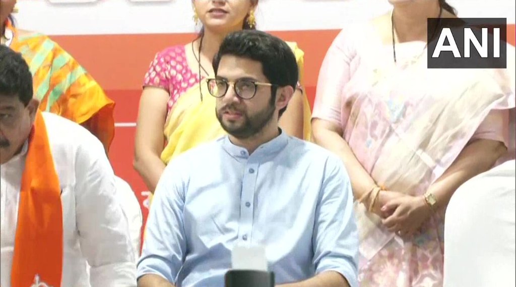 aditya thackeray| shivsena| eknath shinde