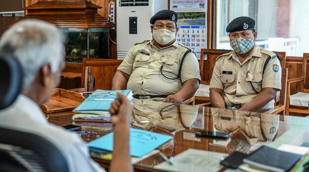 Andman Police| Samosa| Curry