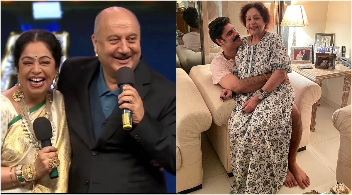anupam kher, kirron kher
