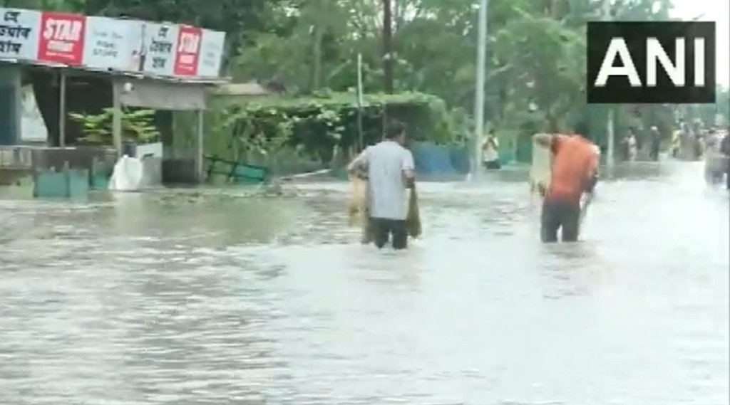 assam flood| assam rain| viral video