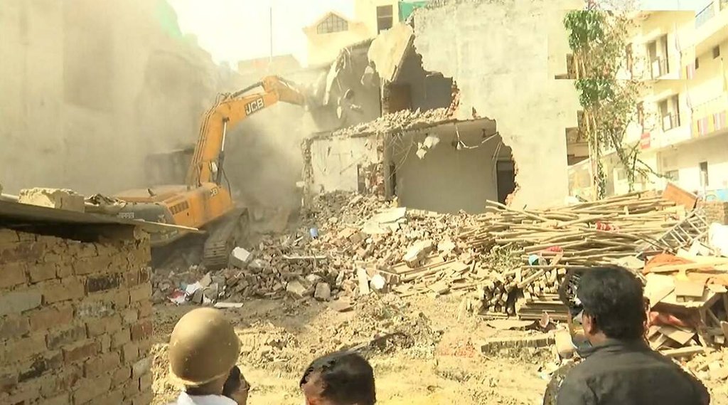 Bulldozer Jansatta| Bullozer News| Jawed Pump Ghar Bulldozer Jansatta|