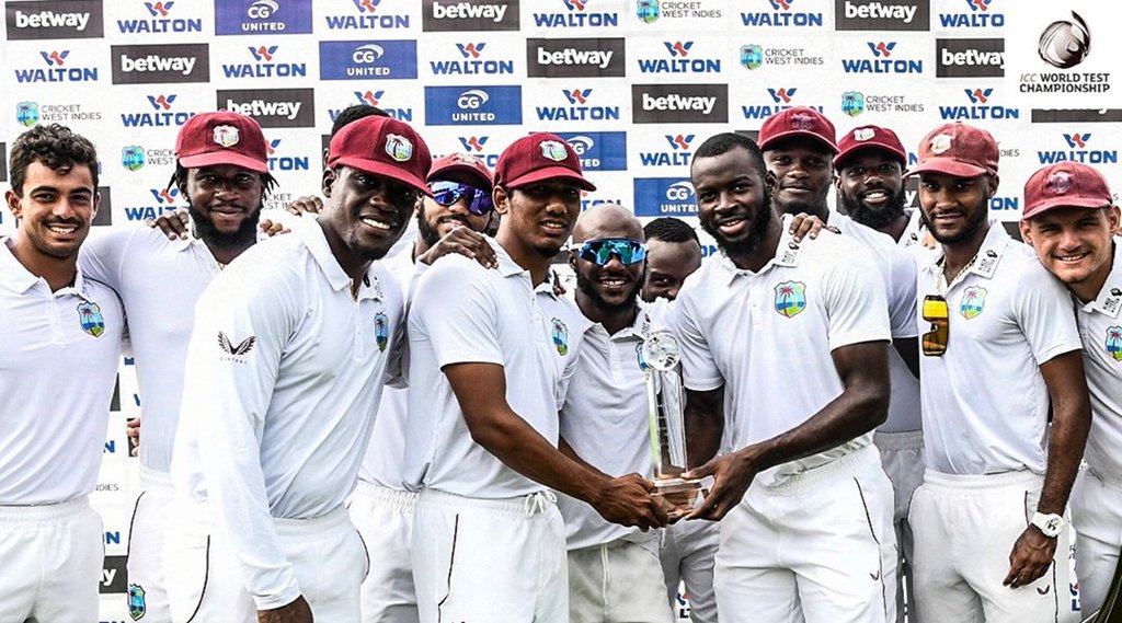 West Indies vs Bangladesh Kraigg Brathwaite Shakib Al Hasan Kyle Mayers Alzarri Joseph Kemar Roach Jayden Seales