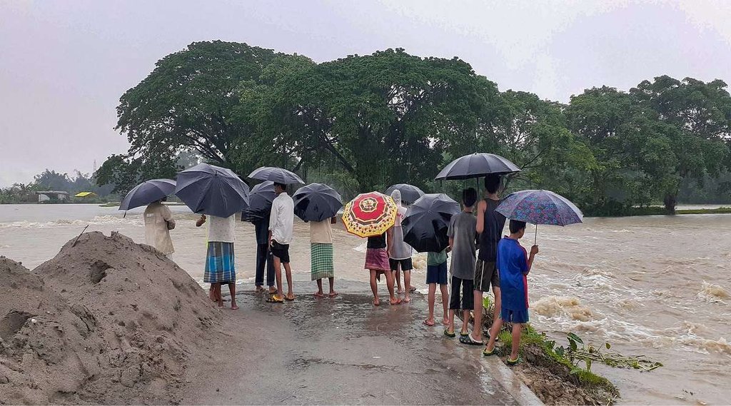 delhi rain, Assam flood, monsoon