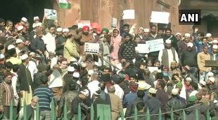 jama masjid protest| nupur sharma| violence