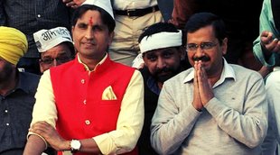 kumar Vishwas,Arvind Kejriwal