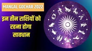 mangal gochar 2022