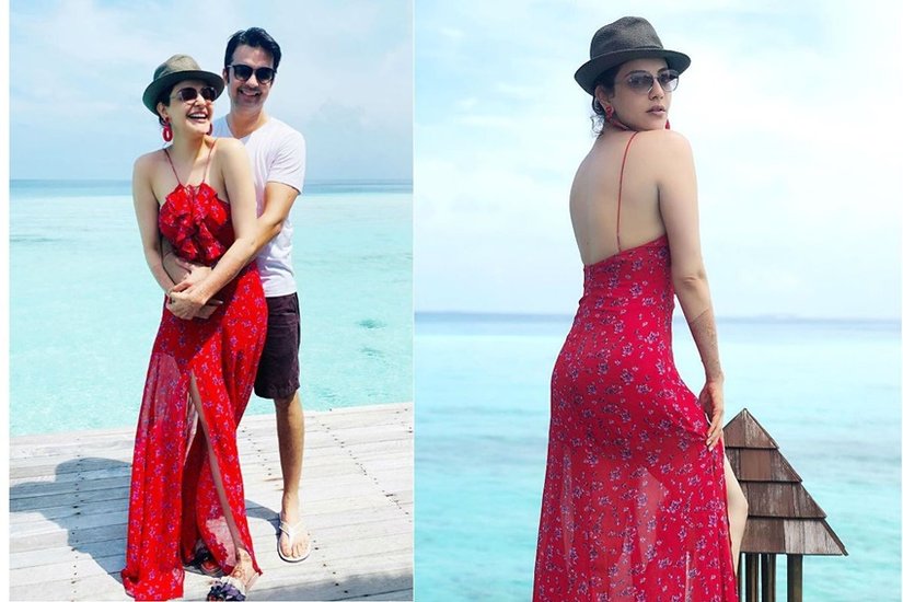 काजल अग्रवाल ने बॉयफ्रेंड गौतम किचलू से शादी के बाद हनीमून के लिए मालदीव्स को चुना था।