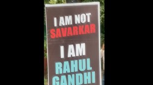 Rahul gandhi, Priyanka Gandhi, National Herald, ED summon, VD Savarkar, Posters in Delhi, Congress, Bhajans in police station