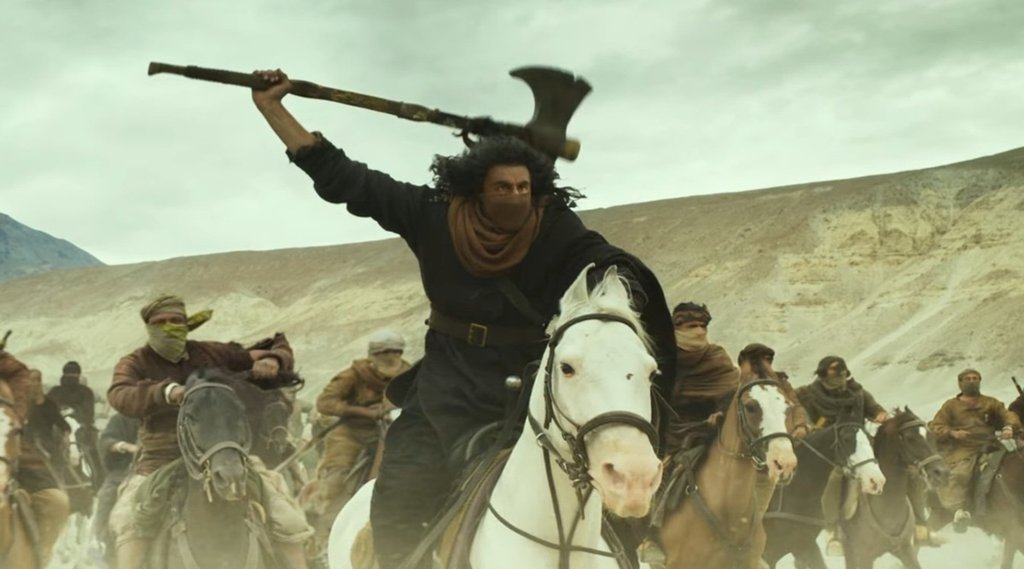 ranbeer kapoor, Shamshera teaser
