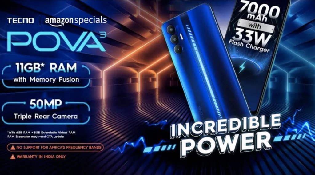 Tecno Smartphones Tecno Pova 3