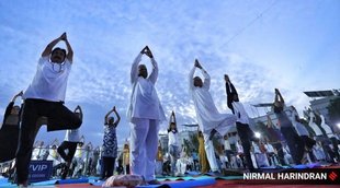 High Court| Judge| Yoga perform