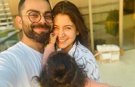 Cricketer Virat Kohli, Actress Anushka Sharma