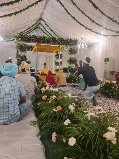 भगवंत मान की शादी का कार्यक्रम चंडीगढ़ में रखा गया था। 