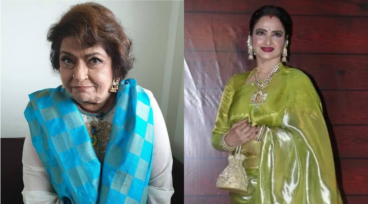 saroj khan, rekha