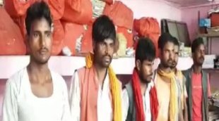 Bajrang Dal caught six Muslim | Hindu monks | bihar Hajipur