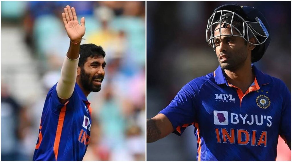ICC Men Rankings Jasprit Bumrah world number 1 ODI bowler Suryakumar Yadav top-5 of T20 rankings Mohammed Shami Bhuvneshwar Kumar
