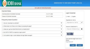 IDBI Assistant Manager Exam 2022, IDBI Assistant Manager Admit Card 2022 , IDBI