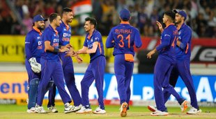 India were placed 4th with 105 points but 10-wicket win on Tuesday propelled them to 108 rating points leaving Pakistan behind at 106 in the latest chart