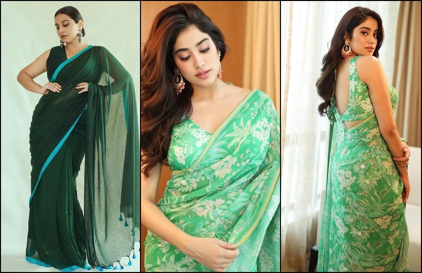 Teej 2022, Teej 2022 Green Outfit, Green Outfit, Bollywood actress green look,