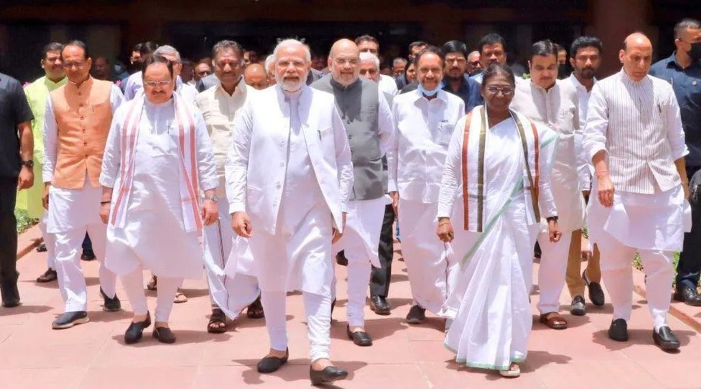 PM Modi, Draupadi Murmu