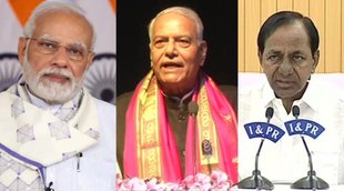 PM Modi, yashwant Telangana CM