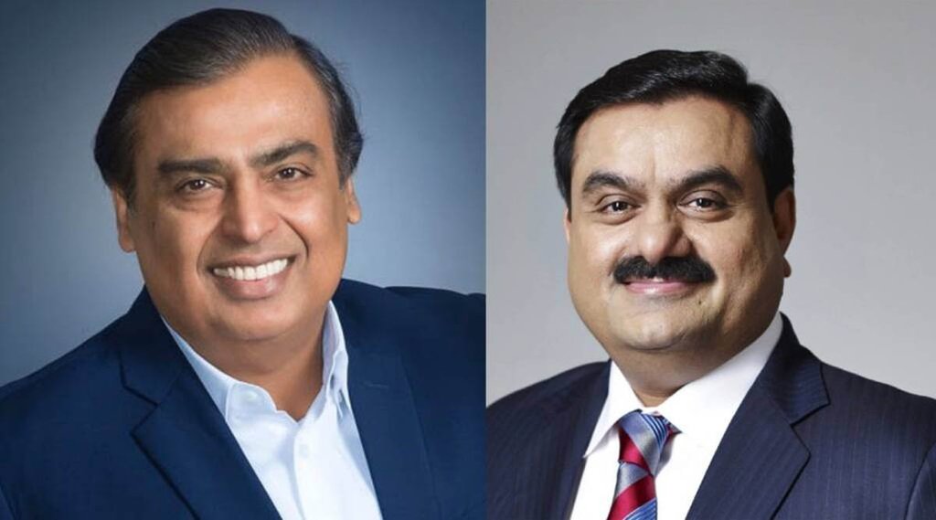 Gautam Adani |Mukesh Amabni | reliance group|