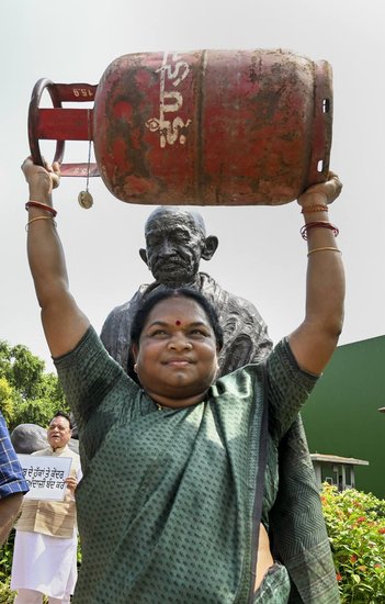 कांग्रेस की राज्यसभा सांसद फूलो देवी। (All Photos: PTI)
