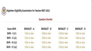 REET Exam 2022, REET 2022 answer key, reet answer key 2022
