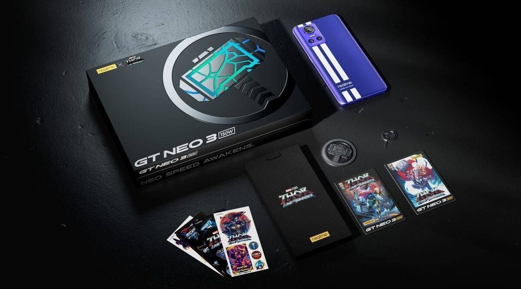 Realme GT Neo 3 Thor Love and thunder edition