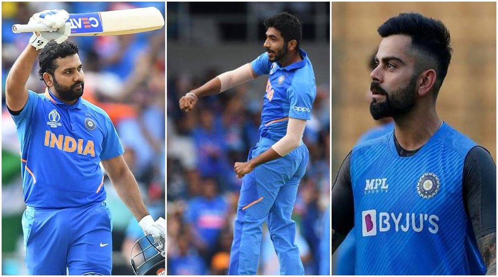 Rohit Sharma Virat Kohli Jasprit Bumrah not play ODI series in West Indies Shikhar Dhawan gets captaincy Ravindra Jadeja vice-captain