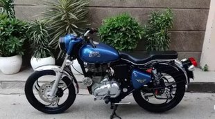 second hand bike । second hand cruiser bike । Royal Enfield Bullet 350 । Car Bike News