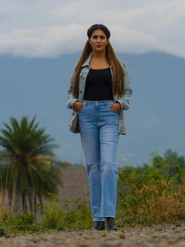 SAPNA CHOUDHARY WEIGHT WAS 80 KG