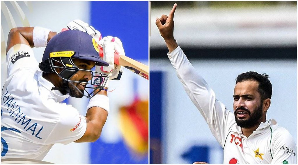 Sri Lanka vs Pakistan Dinesh Chandimal Mohammad Nawaz SL vs PAK