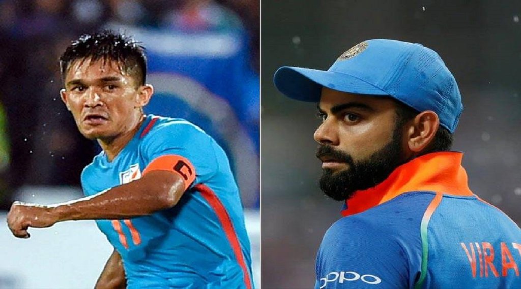 Sunil Chhetri | Virat Kohli