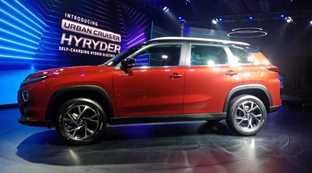 Toyota Urban Cruiser Hyryder 2022, toyota hyryder