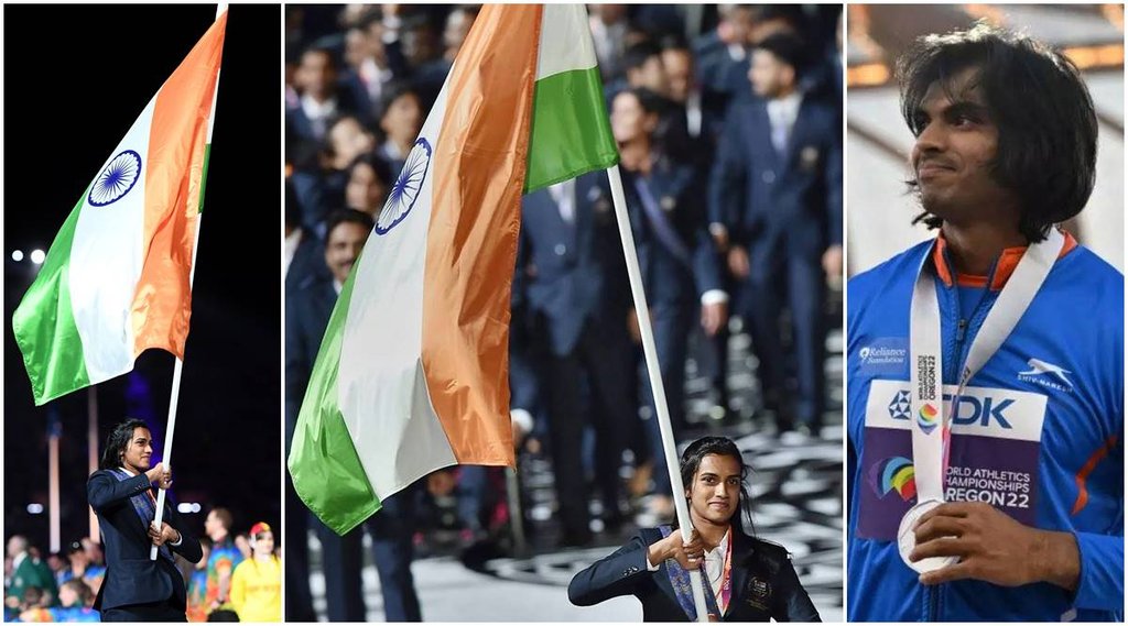 Two Time Olympic Medalist PV Sindhu Neeraj Chopra CWG 2022 Commonwealth Games