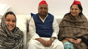 sadhna gupta| mulayam singh yadav| aparna yadav|